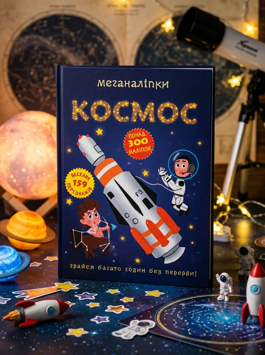 Меганаліпки. Космос, — Комікси та манґи