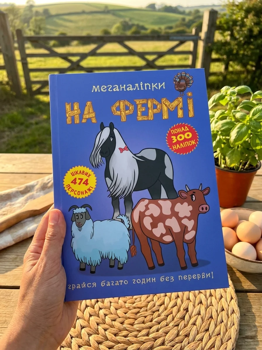 Меганаліпки. На фермі — Дитяча література