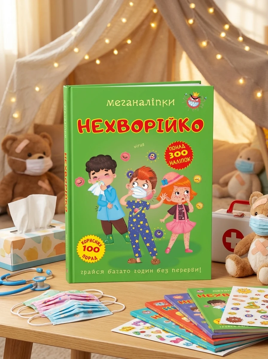 Меганаліпки. Нехворійко, — Дитяча література