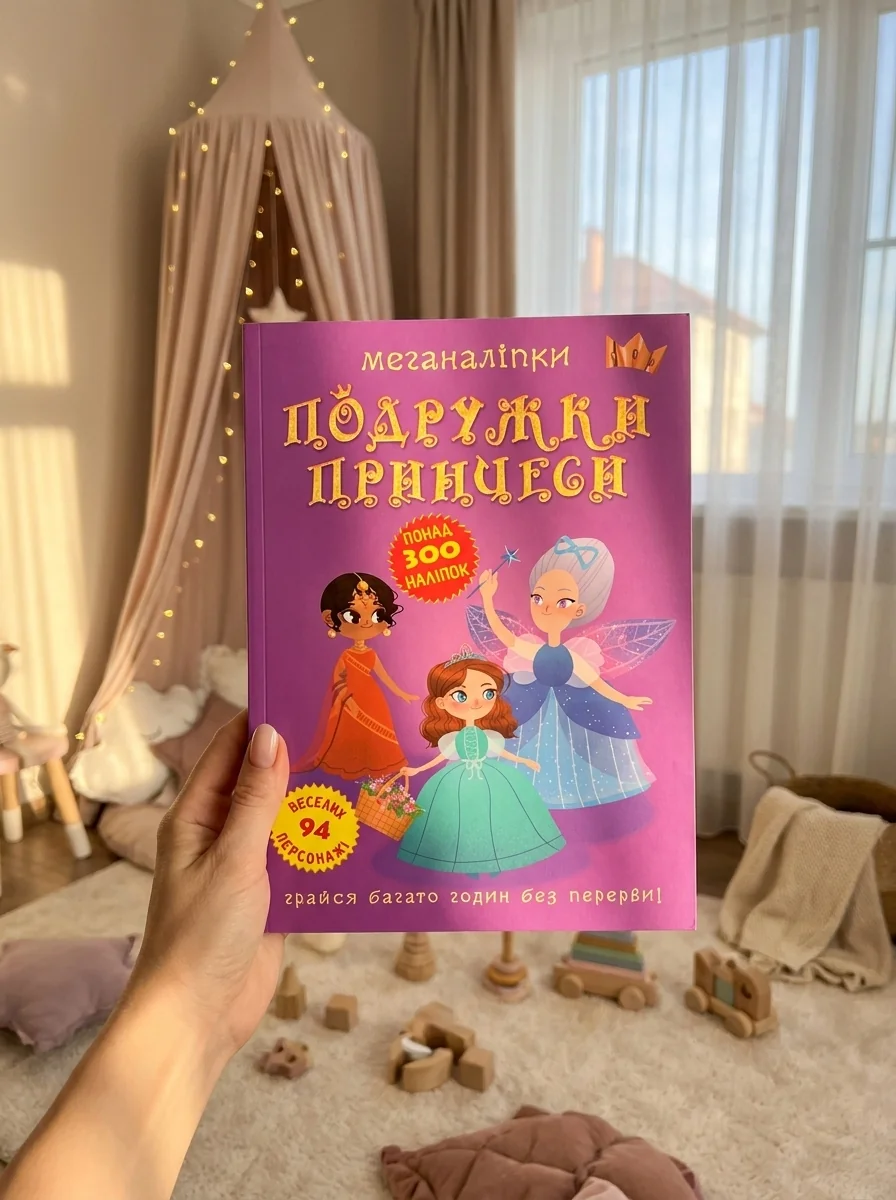 Меганаліпки. Подружки принцеси — Дитяча література