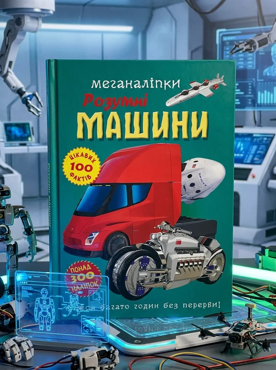 Меганаліпки. Розумні машини, — Фантастика та фентезі