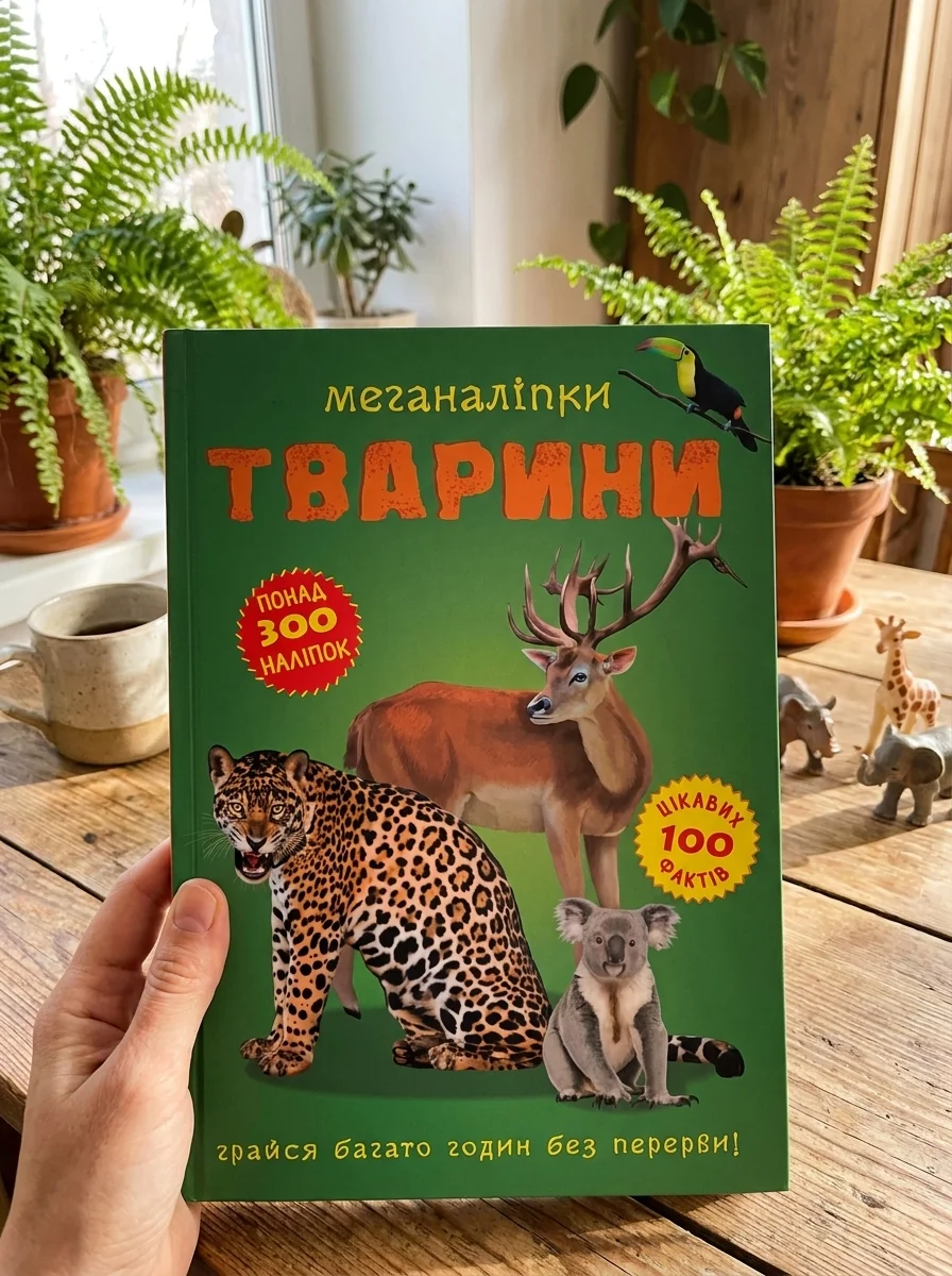 Меганаліпки. Тварини — Дитяча література
