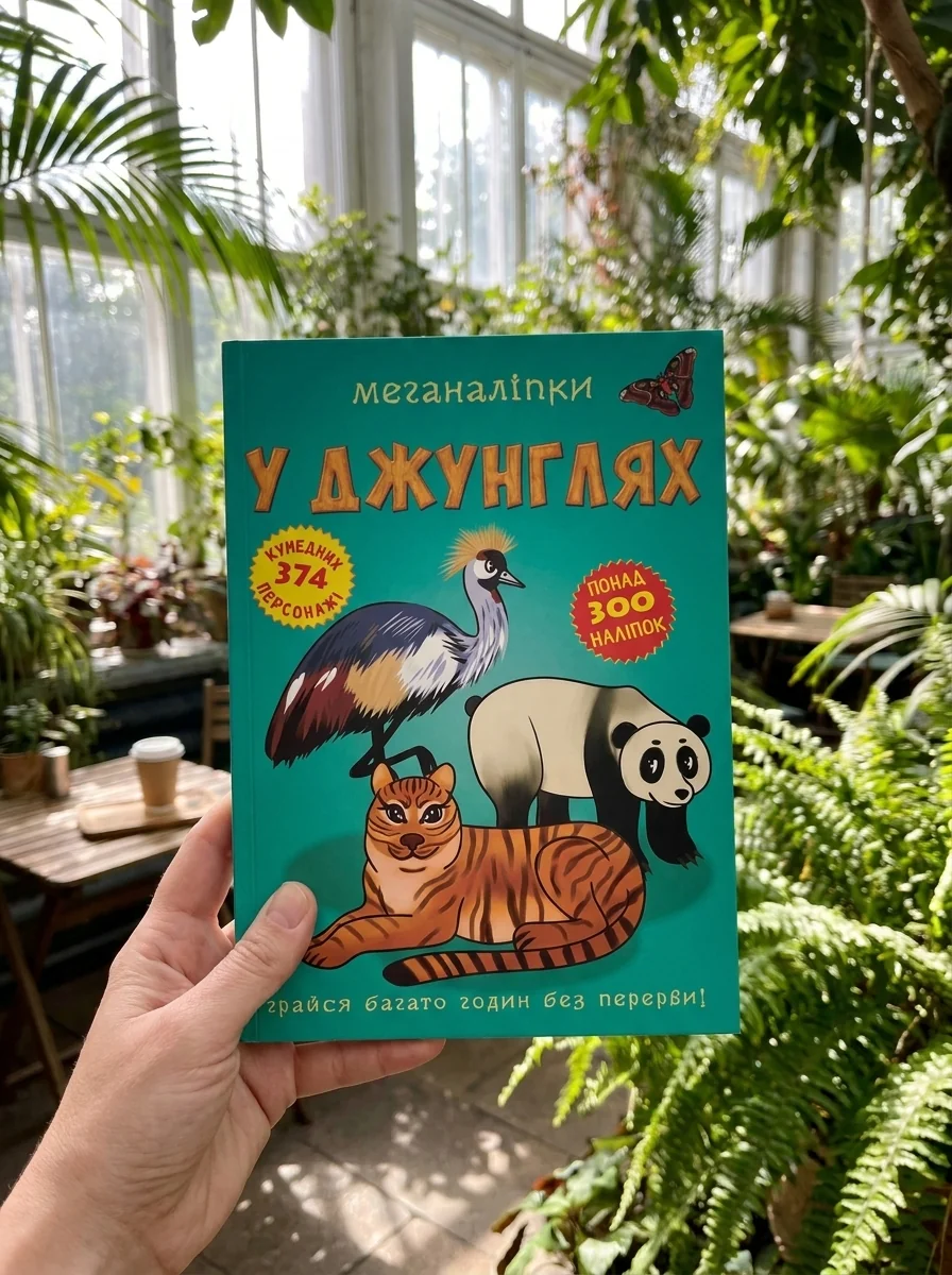 Меганаліпки. У джунглях — Дитяча література