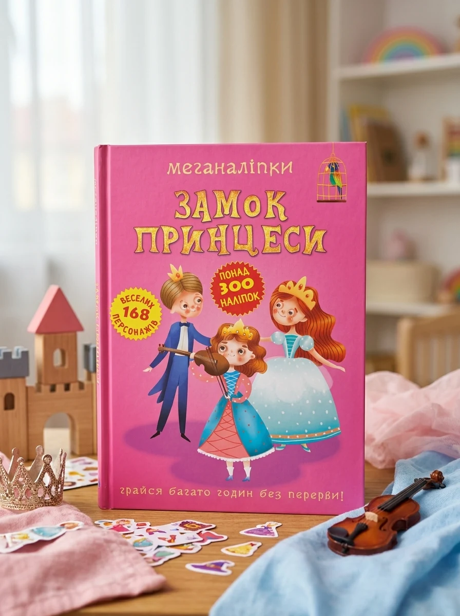 Меганаліпки. Замок принцеси, — Дитяча література