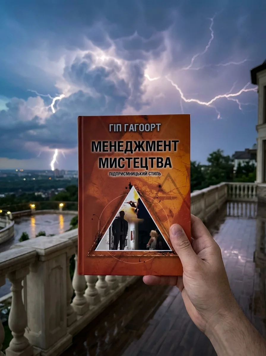 Менеджмент мистецтва. Підприємницький стиль — Гіп Гагоорт, обкладинка