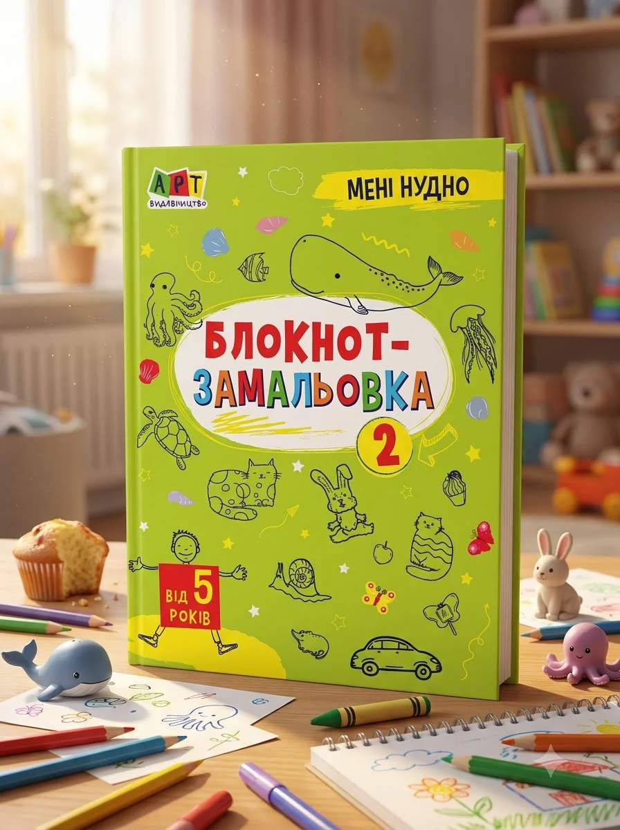 Мені нудно! Блокнот-замальовка — Книги