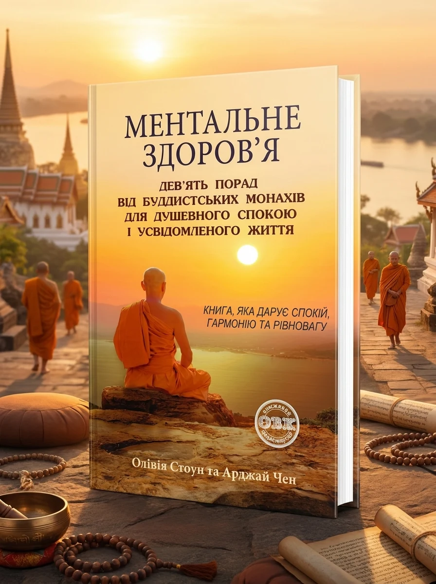 Ментальне здоров’я. Дев’ять порад від буддистських монахів для душевного спокою і усвідомленого життя — Олівія Стоун, фото 2