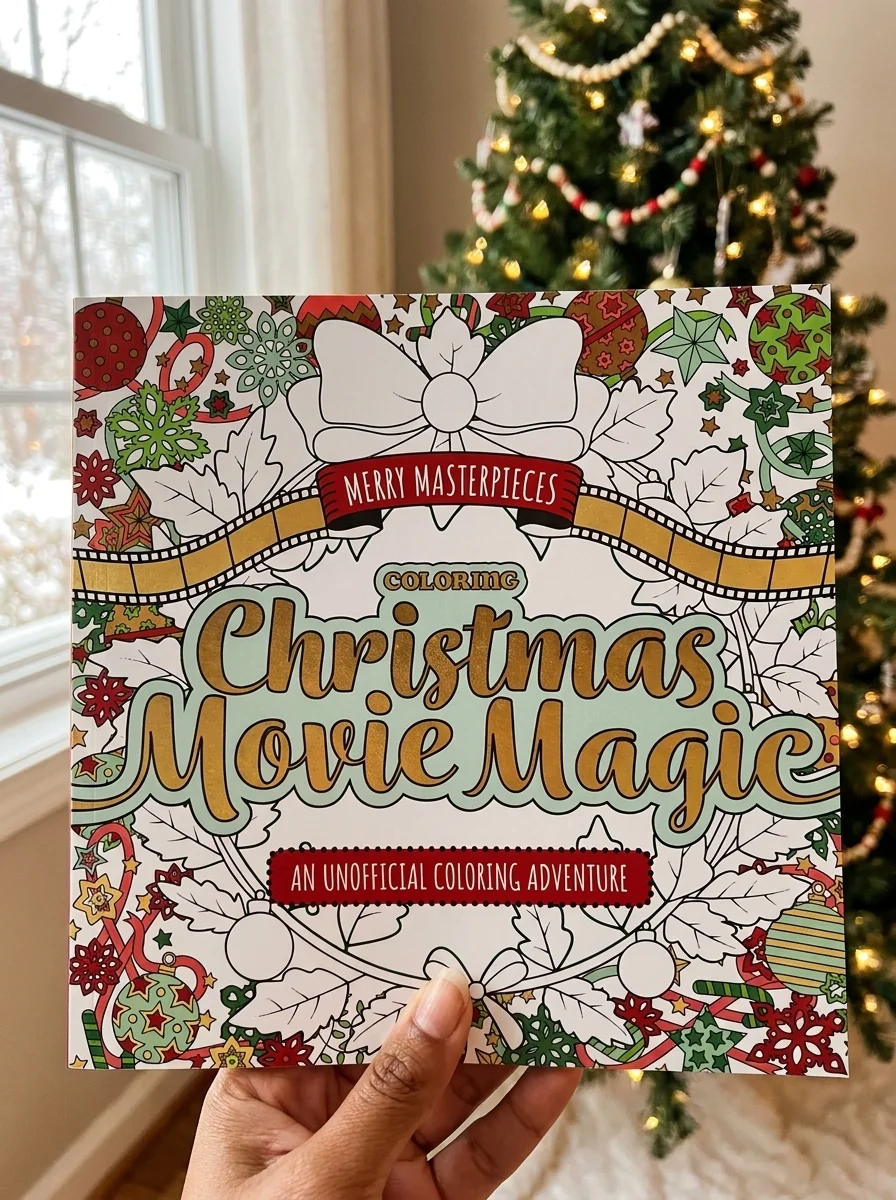 Merry Masterpieces: Coloring Christmas Movie Magic — Дитяча література