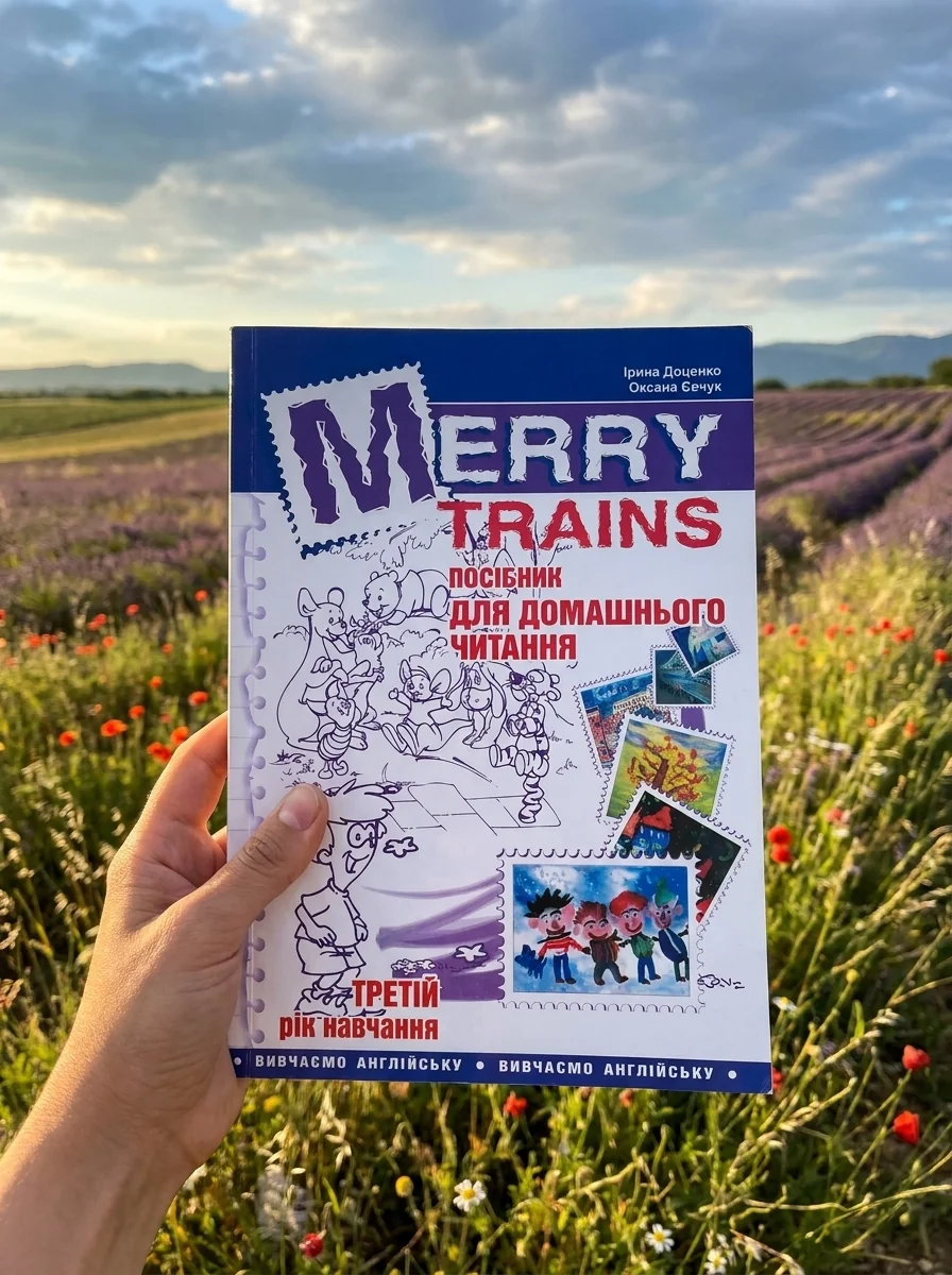 Merry Trains. Посібник для домашнього читання з англійської мови. Третій рік навчання — Книги