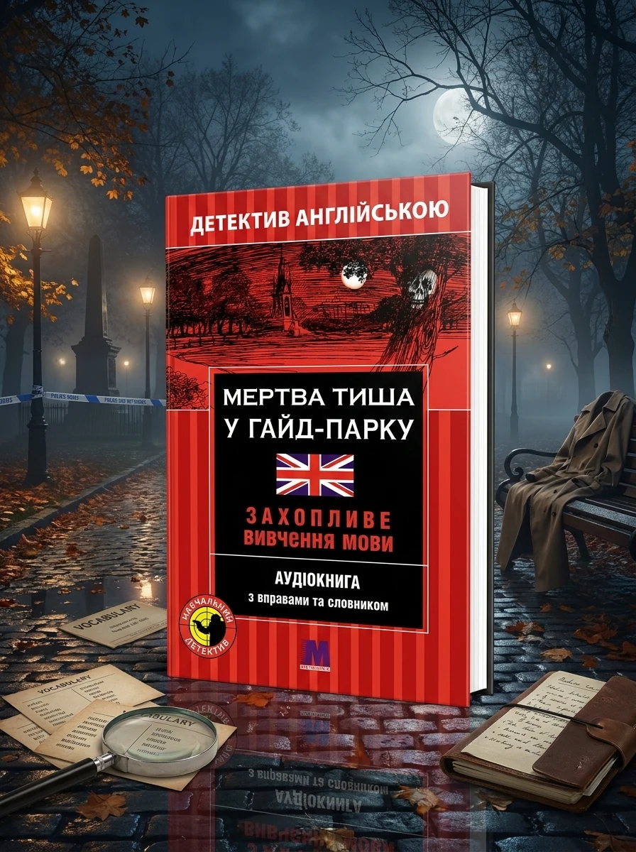 Мертва тиша у Гайд-Парку. Навчальний детектив англійською мовою — Вивчення мов