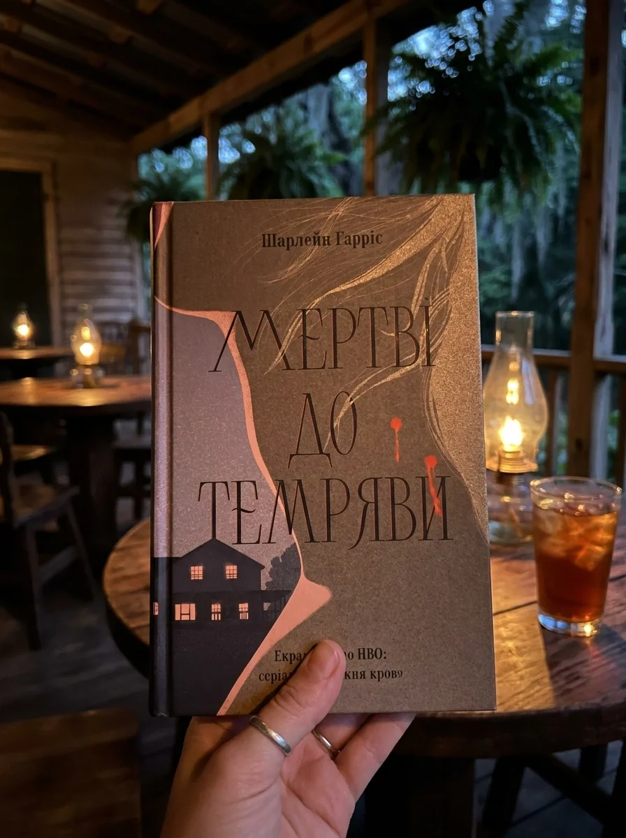 Мертві до темряви — Charlaine Harris, обкладинка