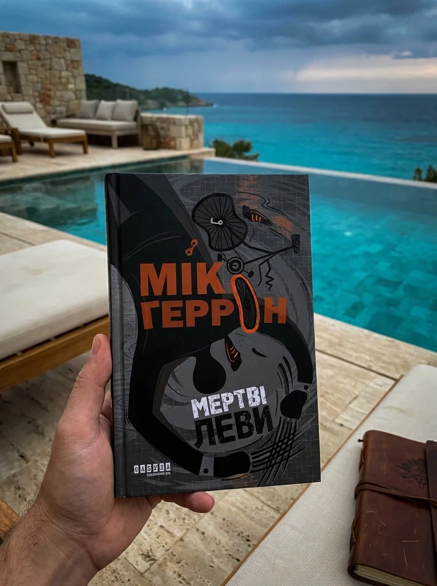 Мертві леви — Мік Геррон, обкладинка