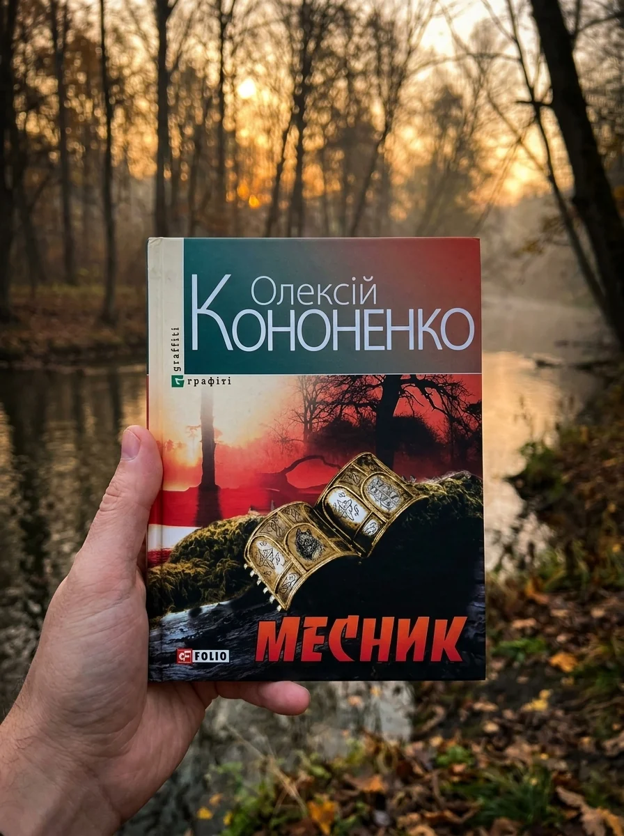 Месник — Олексій Кононенко, обкладинка