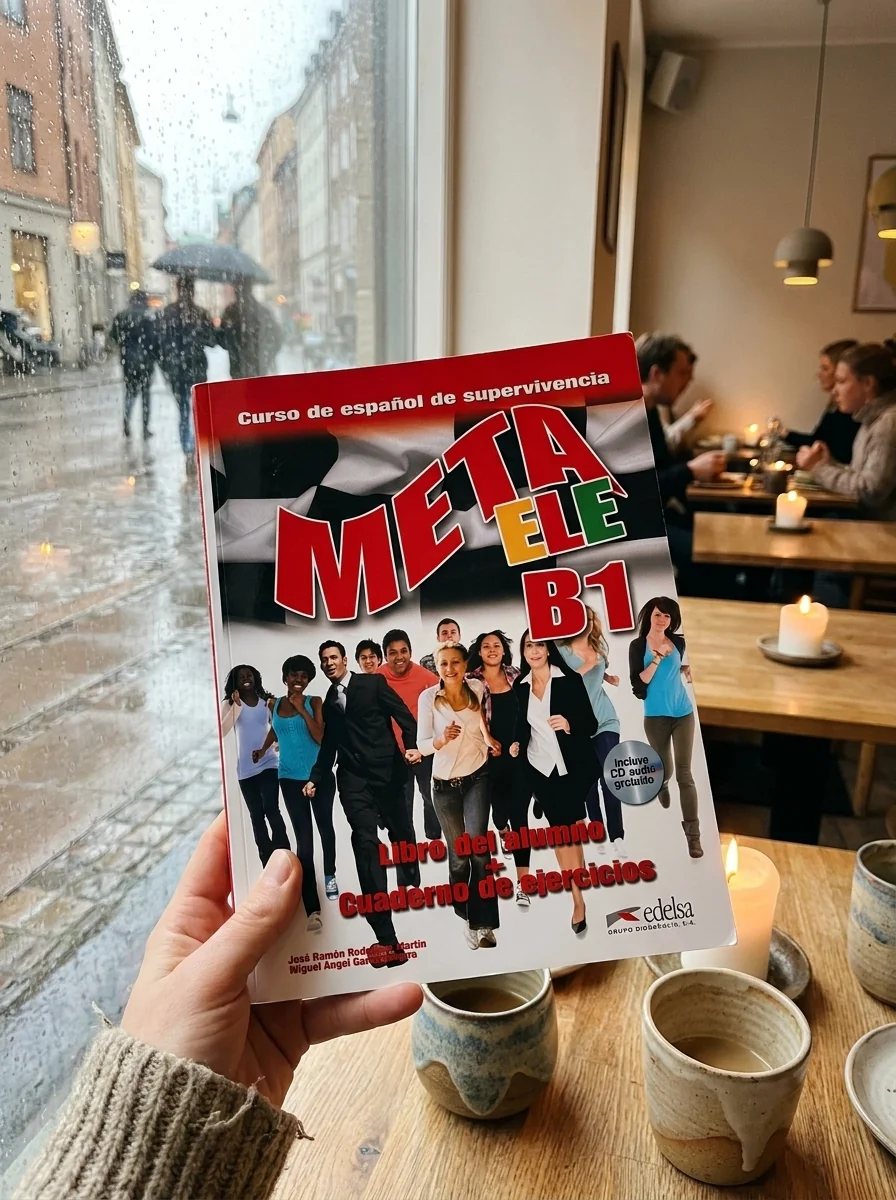 Meta ele B1. Libro del alumno + Cuaderno de ejercicios + CD audio — Мігель Анхель Гарсія Гуерра, обкладинка