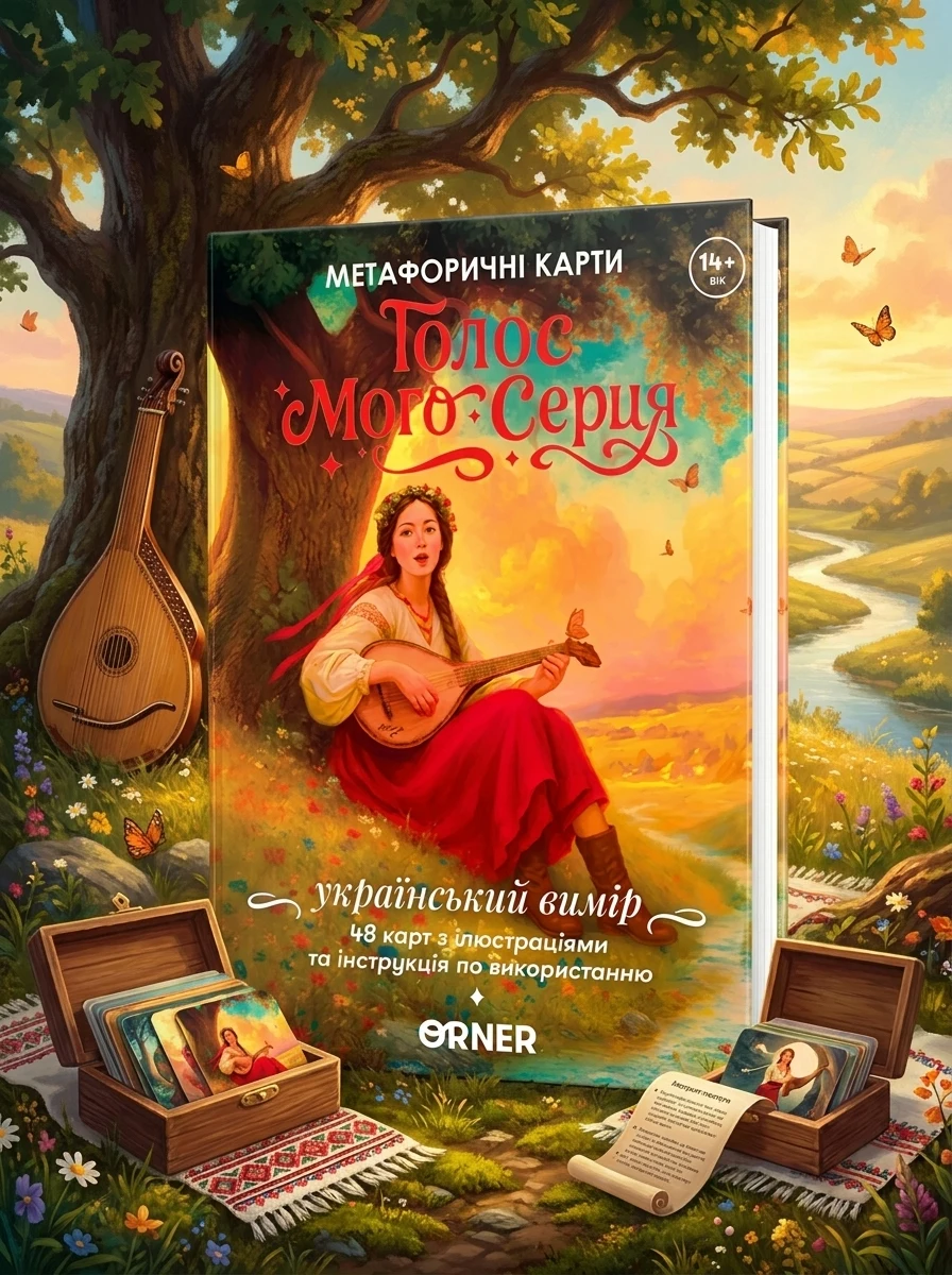 Метафоричні асоціативні картки "Голос мого серця", обкладинка
