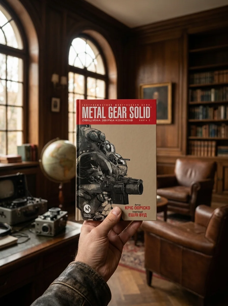 Metal Gear Solid. Книга 2 — Кріс Опріско, обкладинка