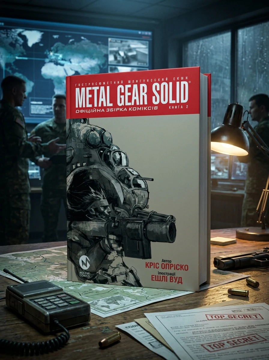 Metal Gear Solid. Книга 2 — Комікси та манґи