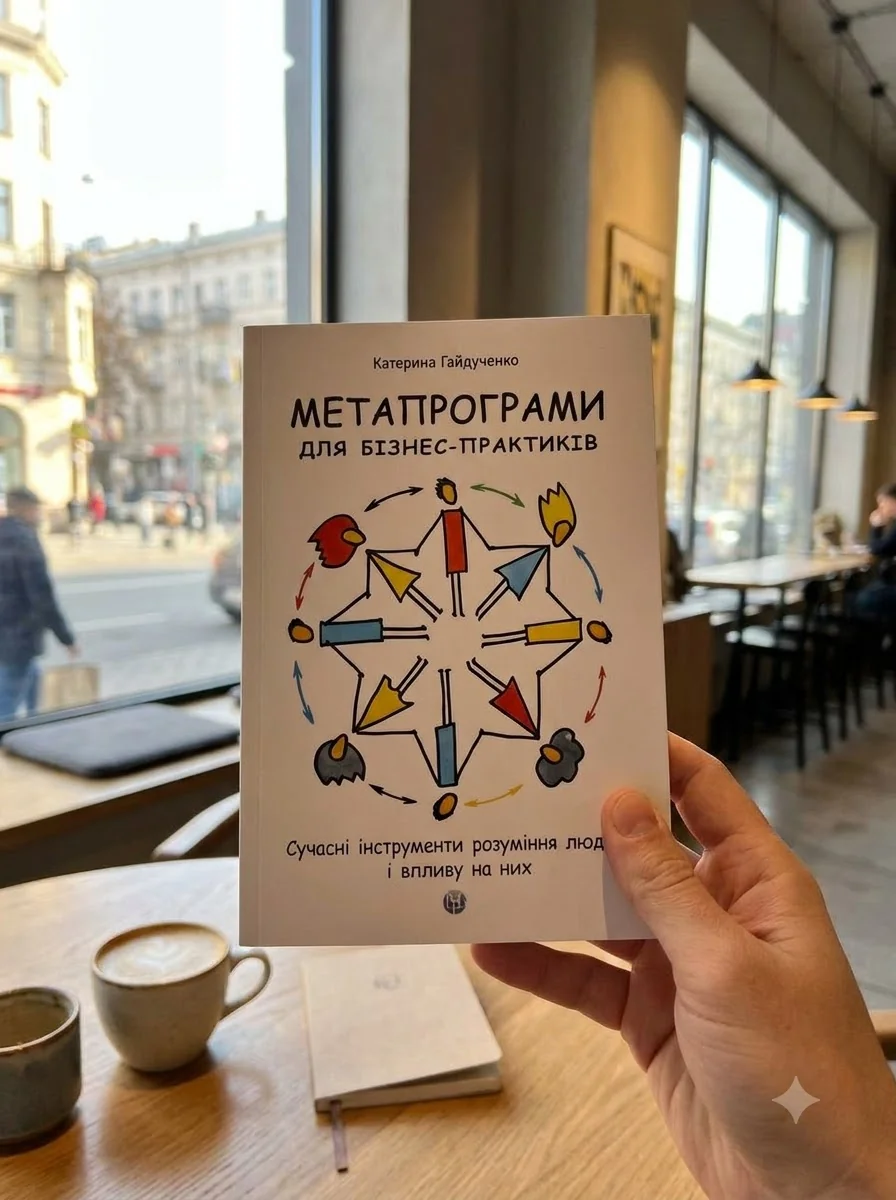 Метапрограми для бізнес-практиків. Сучасні інструменти розуміння людей і впливу на них — фото 2