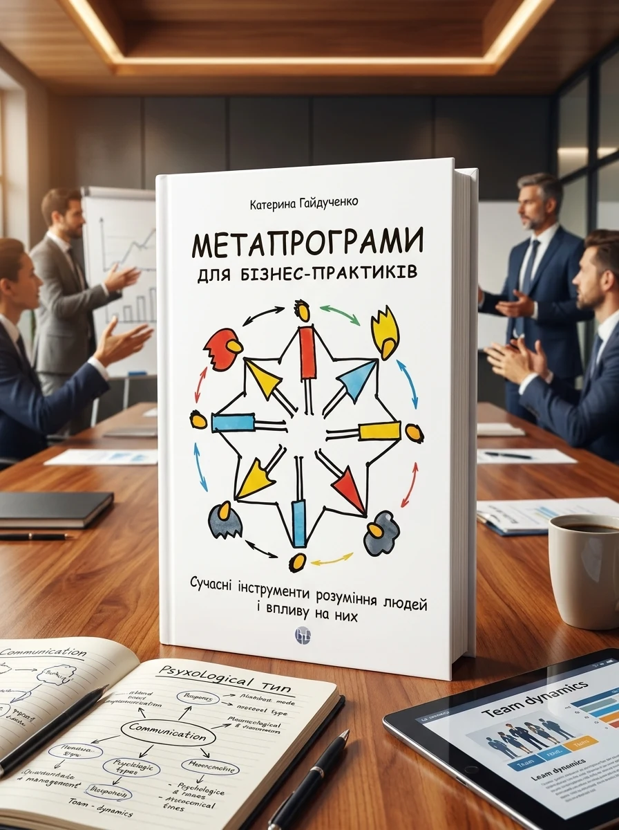Метапрограми для бізнес-практиків. Сучасні інструменти розуміння людей і впливу на них — Бізнес та саморозвиток