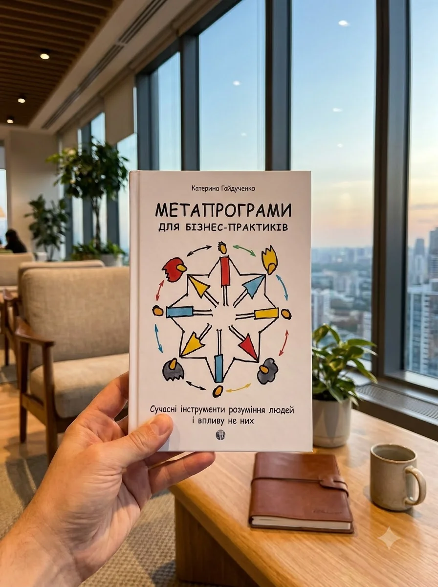 Метапрограми для бізнеспрактиків. Сучасні інструменти розуміння людей і впливу на них — Бізнес та саморозвиток