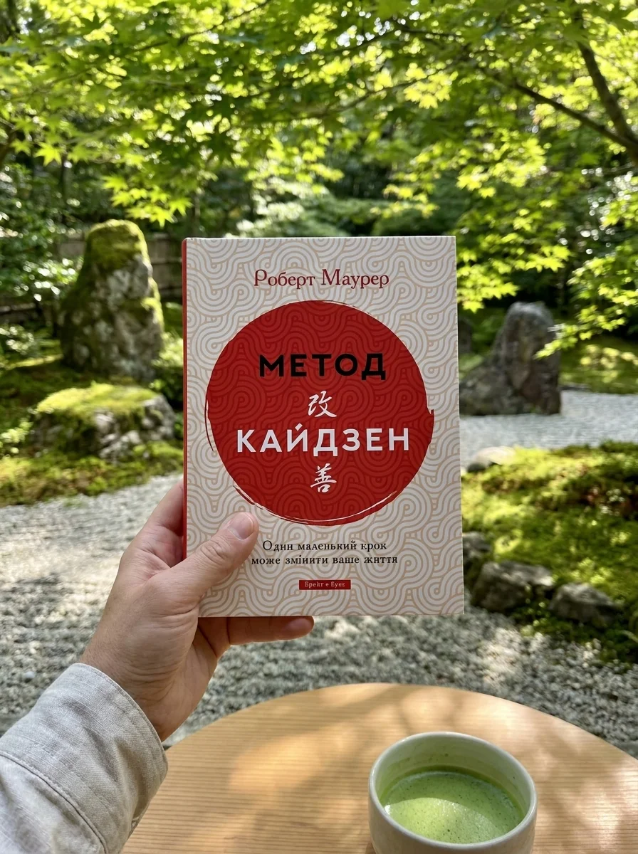Метод кайдзен. Один маленький крок може змінити ваше життя — Роберт Маурер, обкладинка