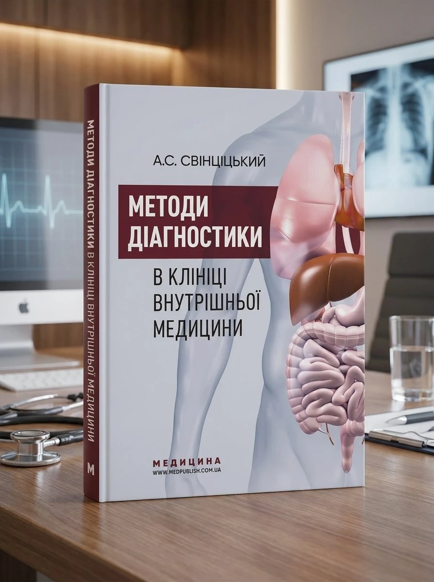 Методи діагностики в клініці внутрішньої медицини: навчальний посібник — А.С Свінціцький, обкладинка