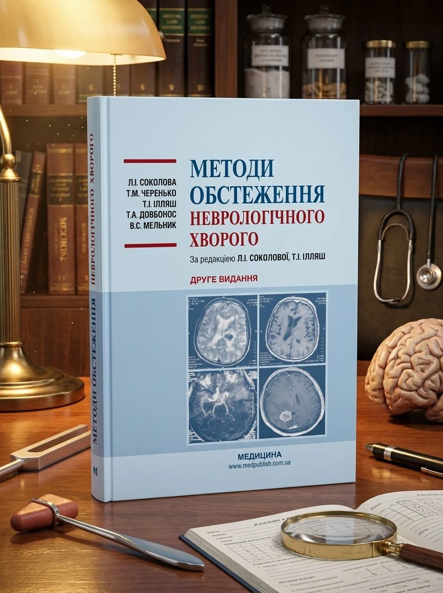 Методи обстеження неврологічного хворого: навчальний посібник — Л.І Соколова, обкладинка