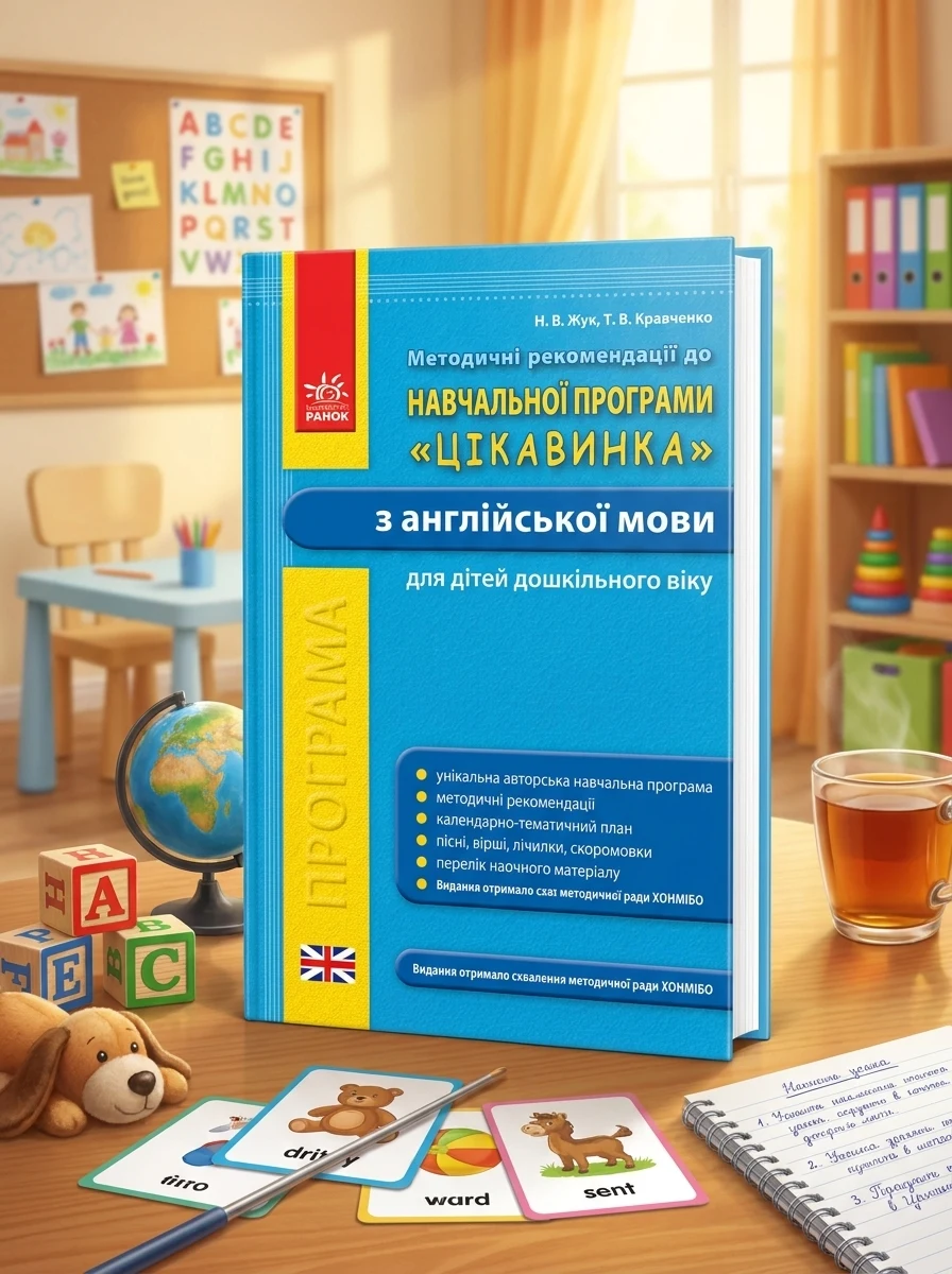 Методичні рекомендації до навчальної програми «Цікавинка» з англійської мови для дітей дошкільного віку — Вивчення мов