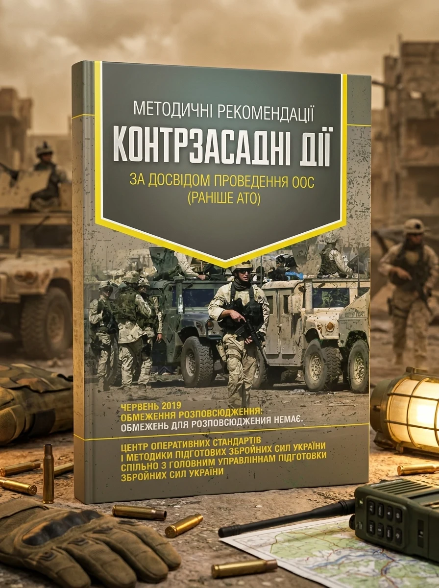 Методичні рекомендації «Контрзасадні дії» (за досвідом проведення ООС (раніше АТО)”), — Історія та публіцистика