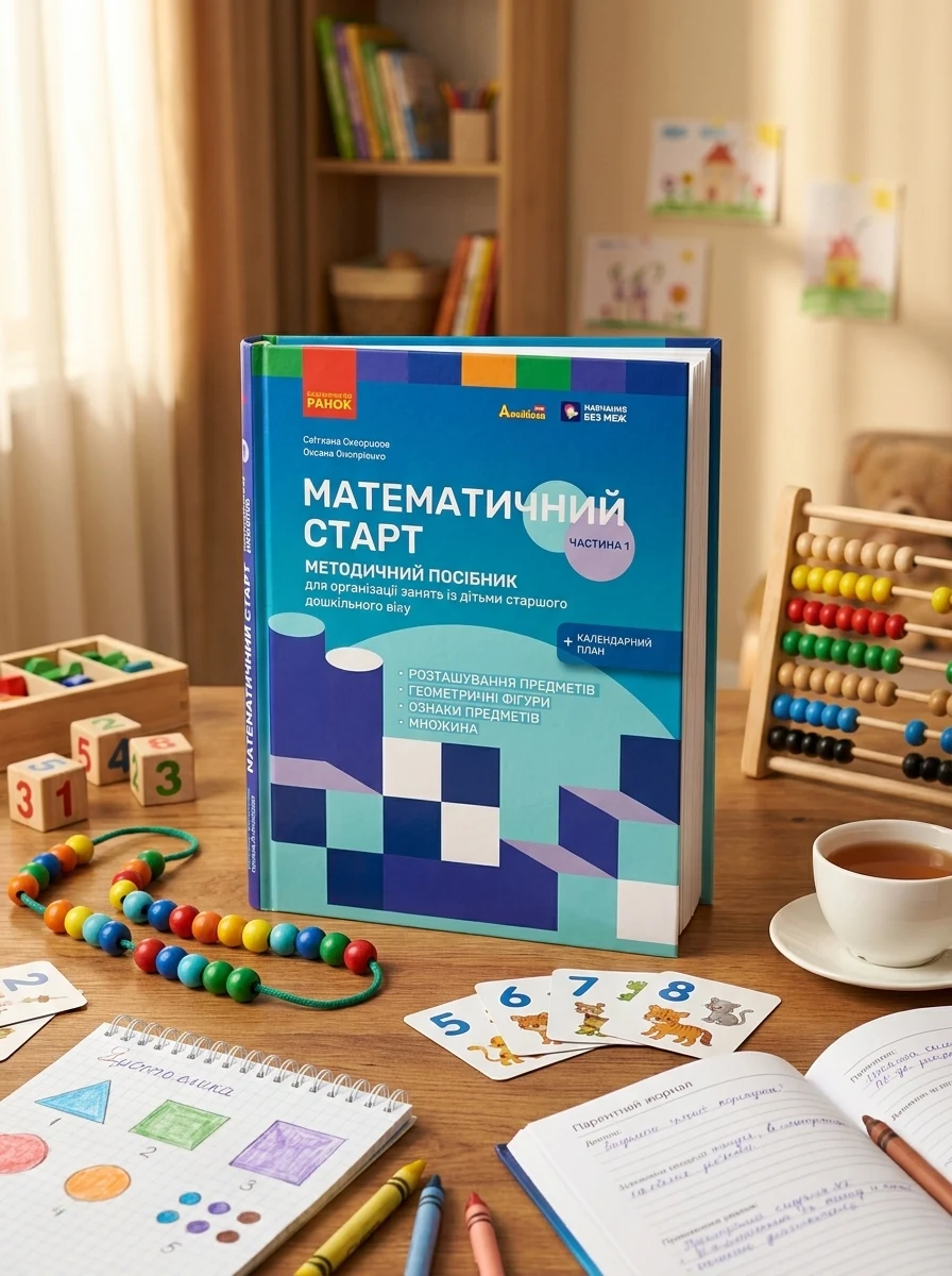 Методичний посібник. Математичний старт. 5-6 років. Частина 1 — Дім, сім'я, релігія