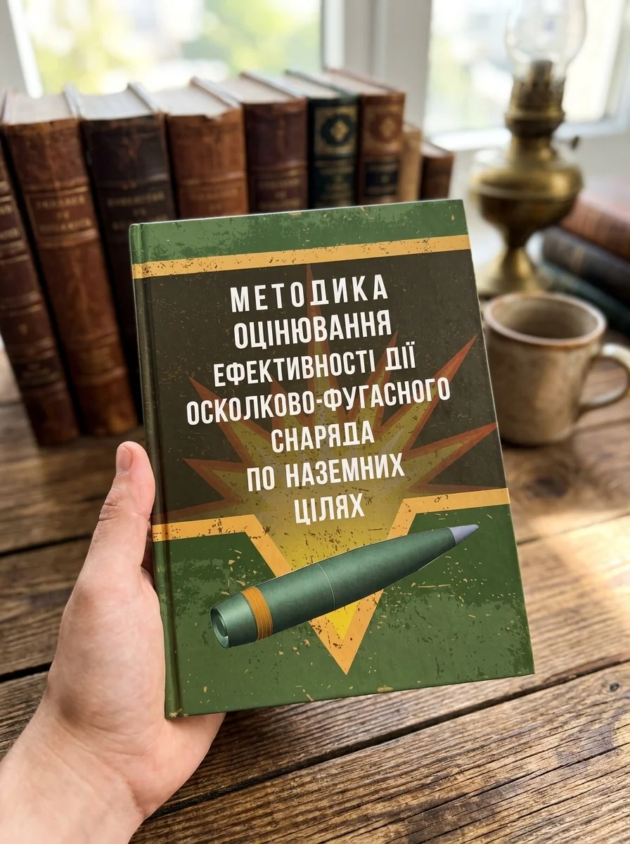 Методика оцінювання ефективності дії осколково-фугасного снаряда по наземних цілях, фото 2