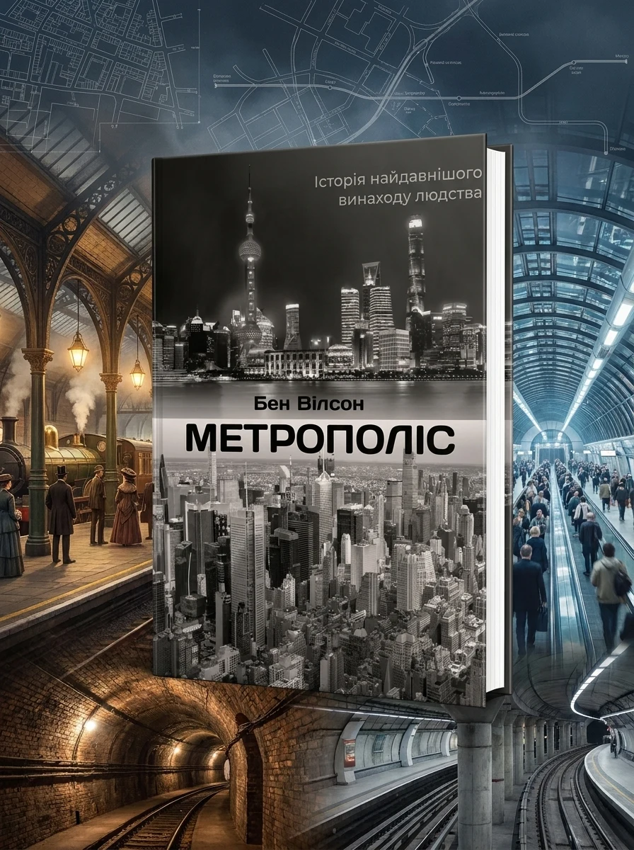 Метрополіс: Історія найвидатнішого винаходу — Бен Вілсон, обкладинка