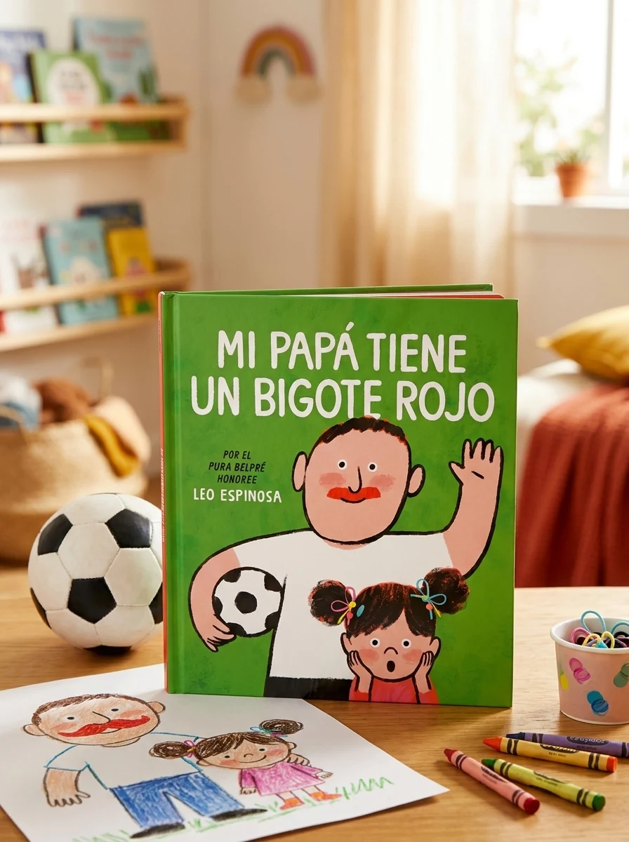 Mi papa tiene un bigote rojo (My Papa Has a Red Mustache Spanish edition)