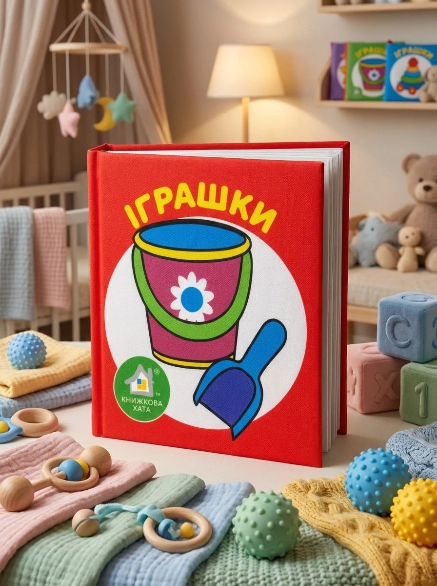Мяка книжка.(14*14) Іграшки. 0+, обкладинка