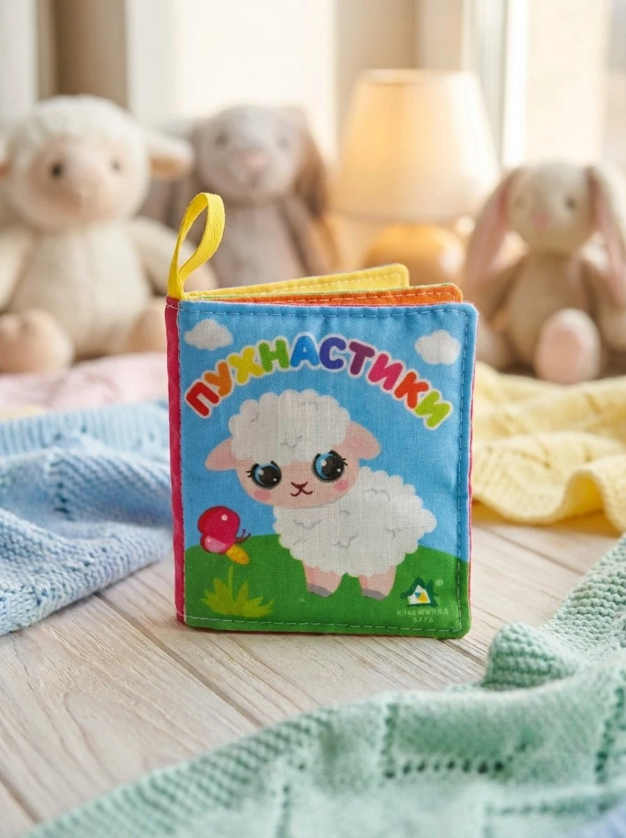 Мяка книжка. Пухнастики. 0+, обкладинка