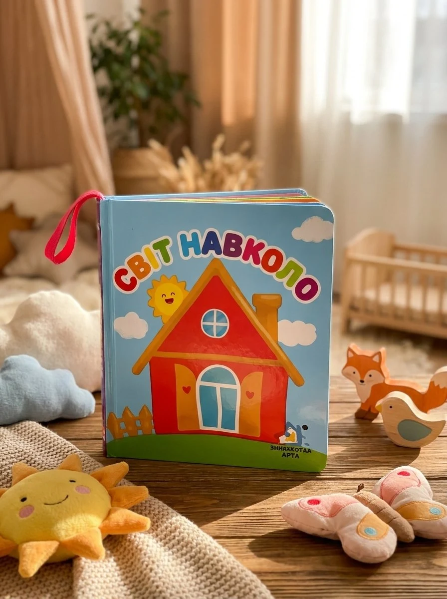 Мяка книжка. Світ навколо 0+
., обкладинка
