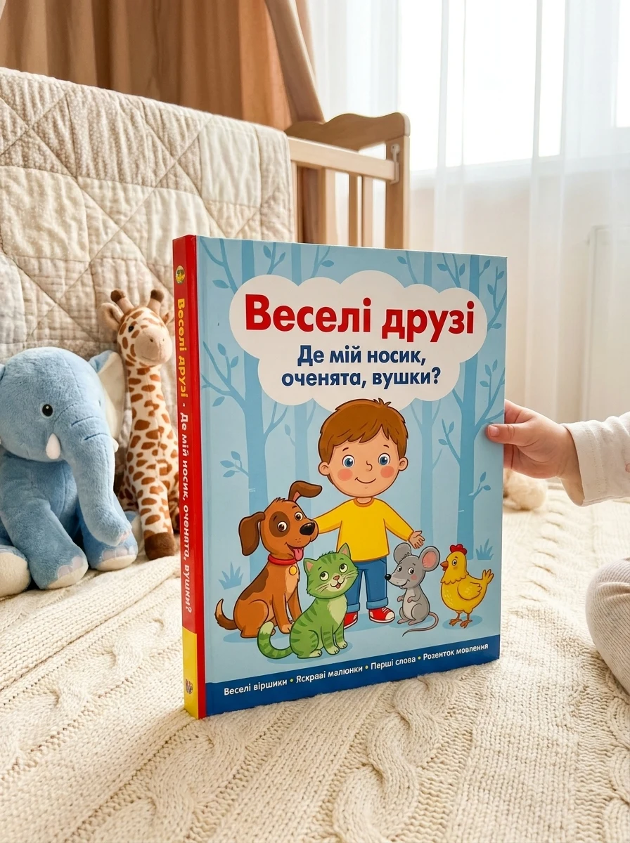 М'яка книжка. Веселі малюки — Дитячі книги