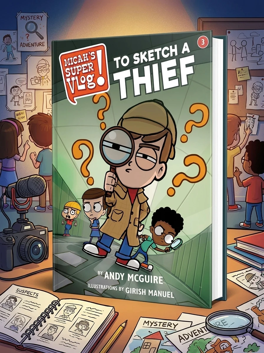 Micah's Super Vlog: To Sketch a Thief — Andy McGuire, фото 2