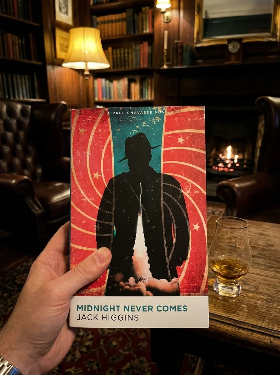 Midnight Never Comes — Jack Higgins, обкладинка