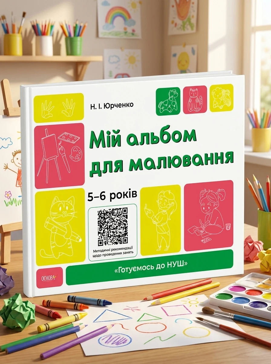 Мій альбом для малювання. 5-6 років — Дитяча література