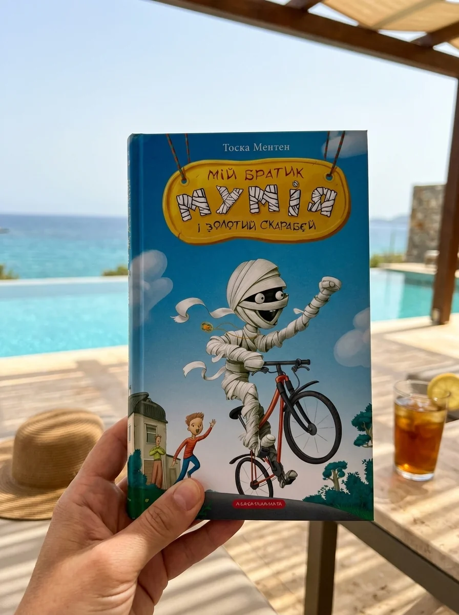 Мій братик мумія і золотий скарабей. Книга 1 — Дитяча фантастика