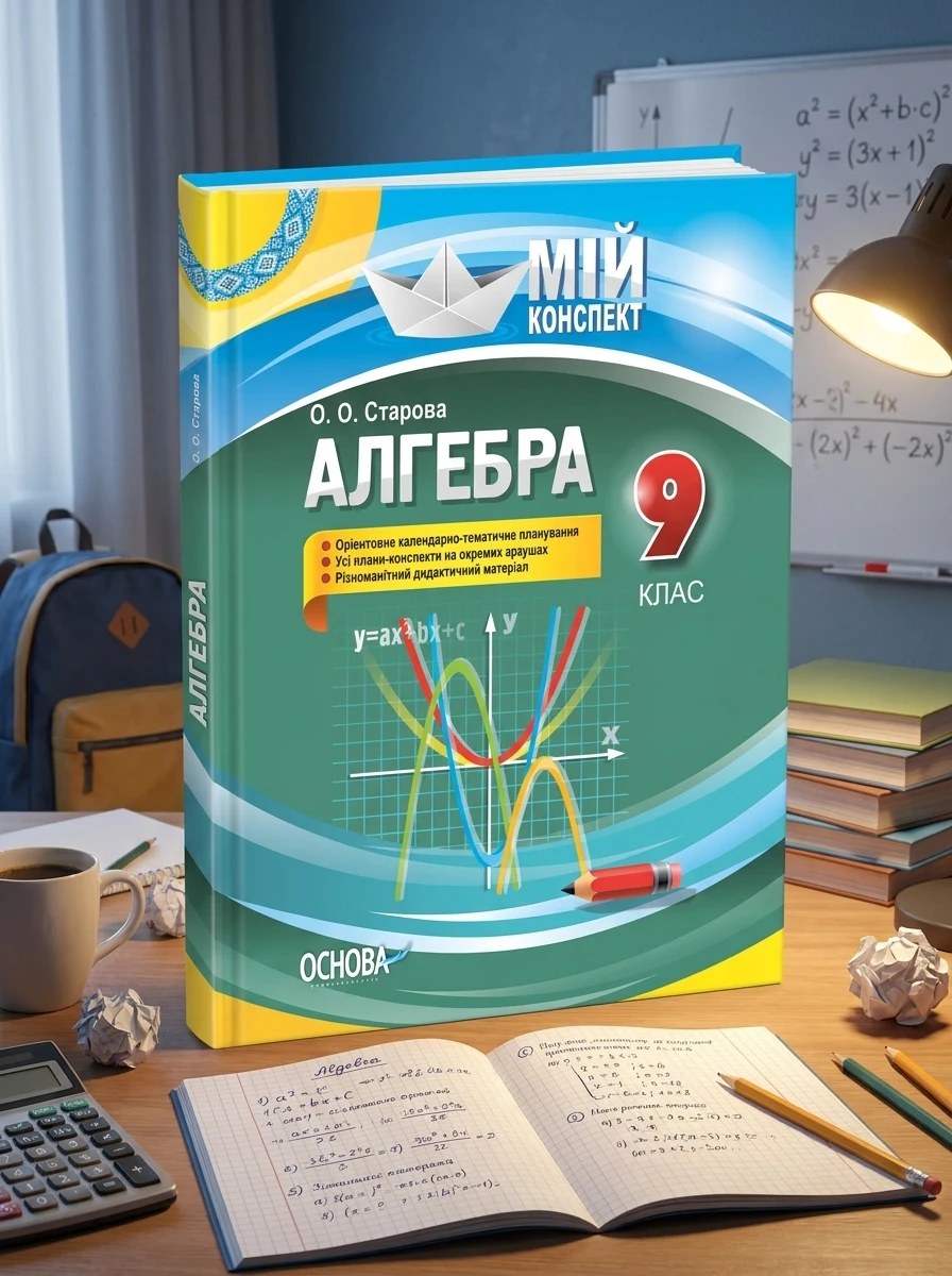 Мій конспект. Алгебра 9 клас — Вивчення мов