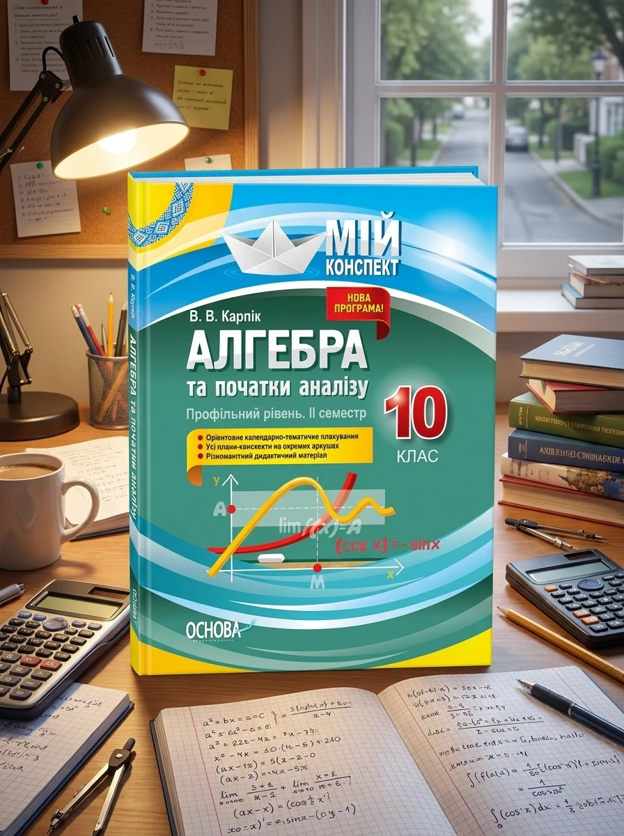 Мій конспект. Алгебра та початки аналізу. 10 клас. Профільний рівень. IІ семестр — фото 2