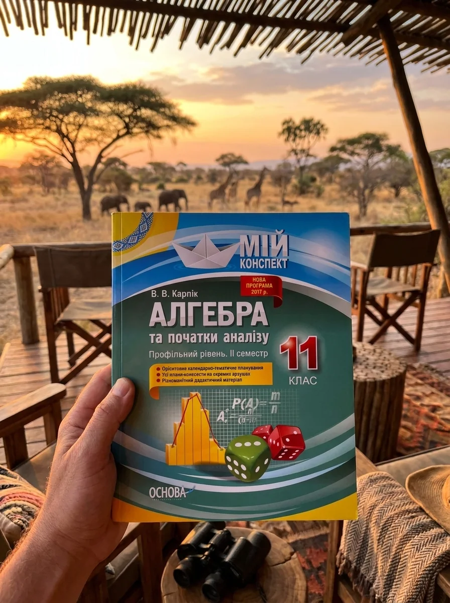Мій конспект. Алгебра та початки аналізу. 11 клас. Профільний рівень. ІІ семестр — Вивчення мов