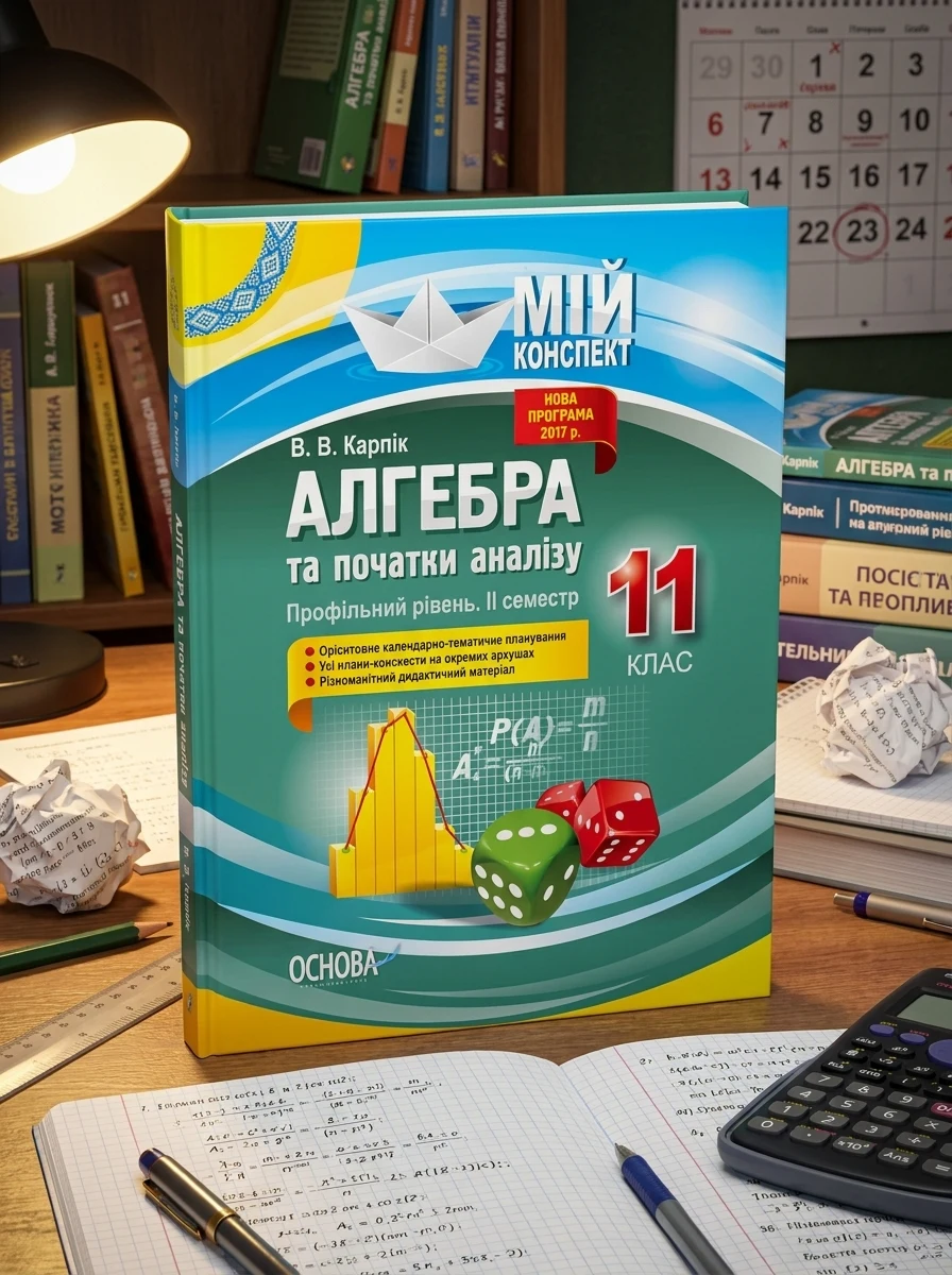 Мій конспект. Алгебра та початки аналізу. 11 клас. Профільний рівень. ІІ семестр — фото 2
