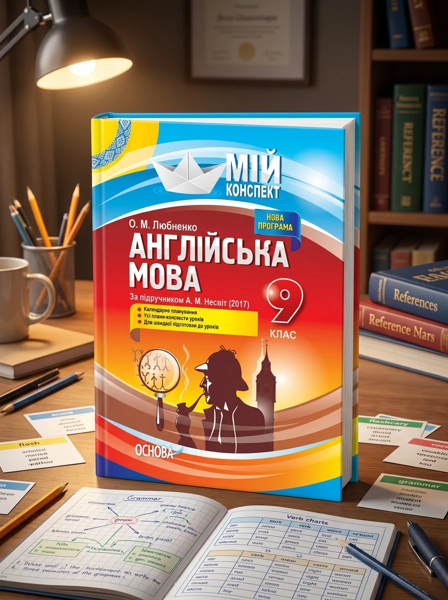 Мій конспект. Англійська мова. 9 клас. За підручником А. М. Несвіт — Вивчення мов