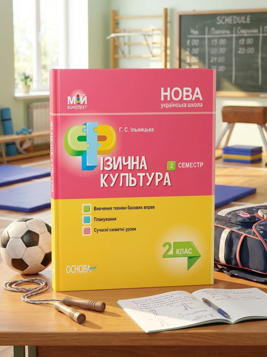 Мій конспект. Фізична культура. 2 клас. ІІ семестр — фото 2