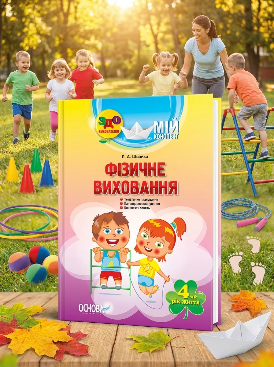 Мій конспект. Фізичне виховання. 4-й рік життя — Книги