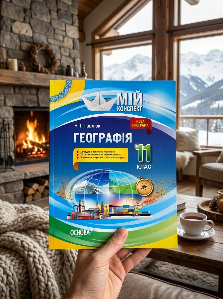 Мій конспект. Географія. 11 клас — Дитяча література