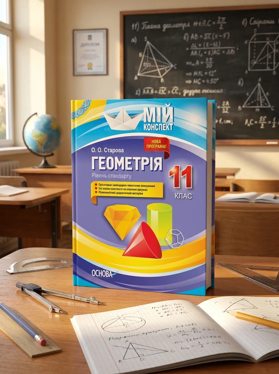 Мій конспект. Геометрія. 11 клас. Рівень стандарту